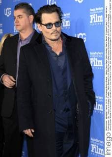 Johnny Depp beim Maltin Modern Master Award Tribute auf dem 31. Santa Barbara International Film Festival im Arlington Theater. Santa Barbara, 04.02.2016 Foto:xD.xBedrosianx xFuturexImage