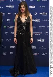 Actress Lubna Azabal seen at the photocall at the arrivals at the sixth edition of the Magritte du Cinema awards ceremony, Saturday 06 February 2016, in Brussels. The awards are rewarded to movies of Belgian French-speaking producers.  LAURIExDIEFFEMBACQ 04789027