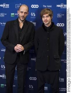 Benjamin Ramon for Etre (R) pictured during the sixth edition of the Magritte du Cinema awards ceremony, Saturday 06 February 2016, in Brussels. The awards are rewarded to movies of Belgian French-speaking producers.  LAURIExDIEFFEMBACQ 04789028