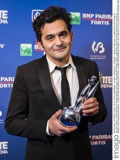 Laurent Capelluto for L Enquete , winner of best actor in supporting role pictured at the sixth edition of the Magritte du Cinema awards ceremony, Saturday 06 February 2016, in Brussels. The awards are rewarded to movies of Belgian French-speaking producers.  LAURIExDIEFFEMBACQ 04789231