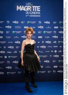 Feb. 6, 2016 - Brussels, Belgium - Erika Sainte, actress, at the Magritte who awards the best of the Belgian French Speaking Industry. Brussels Belgium - ZUMAp133
