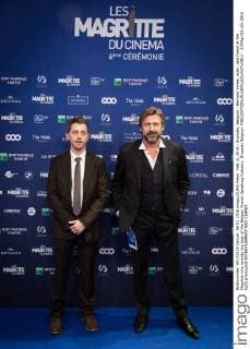 Feb. 6, 2016 - Brussels, Belgium - Bernard Yerles, actor, and friend at the Magritte who awards the best of the Belgian French Speaking Industry. Brussels Belgium - ZUMAp133