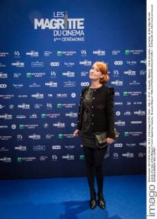 Feb. 6, 2016 - Brussels, Belgium - Cathy Immelen, journalist, at the Magritte who awards the best of the Belgian French Speaking Industry. Brussels Belgium - ZUMAp133