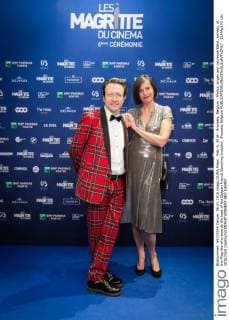 Feb. 6, 2016 - Brussels, Belgium - Marka, singer and Laurence Bibot, actress, at the Magritte who awards the best of the Belgian French Speaking Industry. Brussels Belgium - ZUMAp133