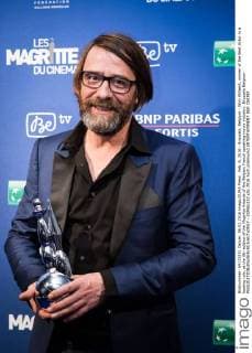 Feb. 6, 2016 - Brussels, Belgium - Wim Willaert, winner of the Best Actor in a leading role, at the 6th edition of the Magritte Awards of the Belgian French speaking movie industry. Brussels Belgium - ZUMAp133