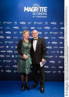 Feb. 6, 2016 - Brussels, Belgium - Luc Jabon, co-president of the Delvaux Academy, at the Magritte who awards the best of the Belgian French Speaking Industry. Brussels Belgium - ZUMAp133