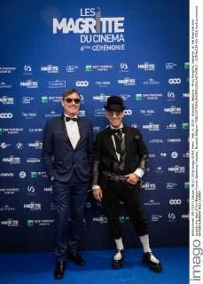 Feb. 6, 2016 - Brussels, Belgium - Elvis Pompilio, designer, at the Magritte who awards the best of the Belgian French Speaking Industry. Brussels Belgium - ZUMAp133
