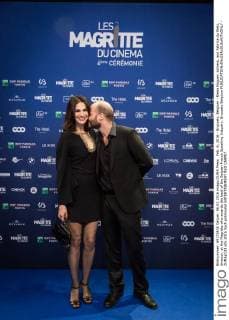 Feb. 6, 2016 - Brussels, Belgium - Elena Noguer, actress, and Fabrice du Welz, director, at the Magritte who awards the best of the Belgian French Speaking Industry. Brussels Belgium - ZUMAp133