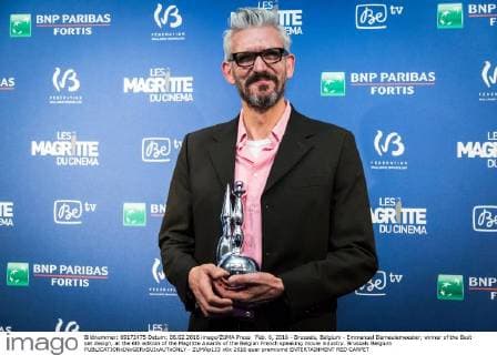 Feb. 6, 2016 - Brussels, Belgium - Emmanuel Demeulemeester, winner of the Best set design, at the 6th edition of the Magritte Awards of the Belgian French speaking movie industry. Brussels Belgium - ZUMAp133