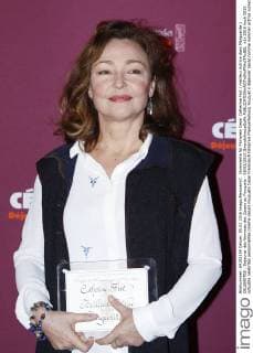 Nominierte für Filmpreis Cesar Catherine Frot ( meilleur Actrice dans Marguerite ) CELEBRITES : Dejeuner des Nommes des Cesars au Fouquets - 05 02 2015 GwendolineLeGoffx 
