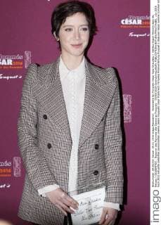Nominierte für Filmpreis Cesar Sara Giraudeau ( meilleur Espoir Feminin dans les Betises ) CELEBRITES : Dejeuner des Nommes des Cesars au Fouquets - 05 02 2015 GwendolineLeGoffx 