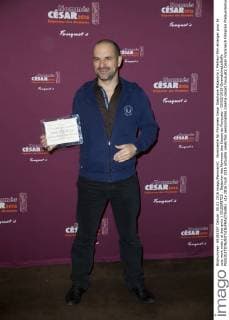 Nominierte für Filmpreis Cesar Stephane Malandrin ( Meilleur film etranger pour Je suis mort mais j ai des amis ) CELEBRITES : Dejeuner des Nommes des Cesars au Fouquets - 05 02 2015 GwendolineLeGoffx 