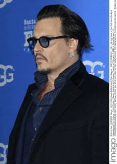 SANTA BARBARA - FEB 4: Johnny Depp at the 31st Santa Barbara International Film Festival - Maitlin Modern Master Award at the Arlington Theatre on February 4, 2016 in Santa Barbara, CA  KathyxHutchins