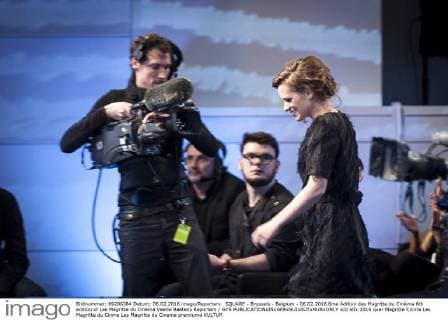 SQUARE - Brussels - Belgium - 06.02.2016 6me Ždition des Magritte du CinŽma 6th edition of Les Magritte du Cinema Veerle Baetens Reporters GYS 