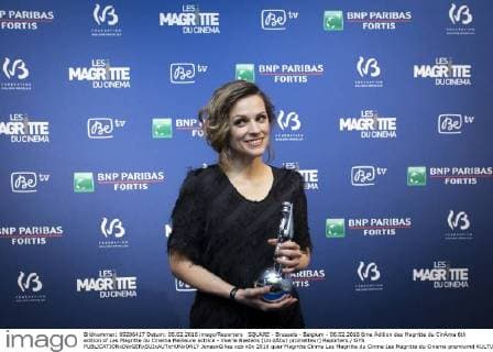 SQUARE - Brussels - Belgium - 06.02.2016 6me Ždition des Magritte du CinŽma 6th edition of Les Magritte du Cinema Meilleure actrice - Veerle Baetens (Un dŽbut prometteur) Reporters GYS  JonasxGilles