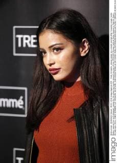Cindy Kimberly, whose career as a model started after Canadian singer Justin Bieber noticed her on Instagram, poses for the press during the second journey of the MFSHOW Woman held at Colon Square in Madrid, Spain, 09 February 2016. CINDY KIMBERLY AT MFSHOW !ACHTUNG: NUR REDAKTIONELLE NUTZUNG!  GRA565 20160210-635906600861039328