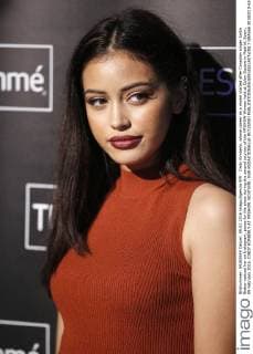 Cindy Kimberly, whose career as a model started after Canadian singer Justin Bieber noticed her on Instagram, poses for the press during the second journey of the MFSHOW Woman held at Colon Square in Madrid, Spain, 09 February 2016. CINDY KIMBERLY AT MFSHOW !ACHTUNG: NUR REDAKTIONELLE NUTZUNG!  GRA566 20160210-635906600877263328