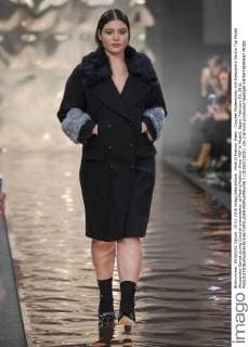 Madrid Fashion Week - Couchel Modenschau mit Alessandra Garcia Top Model Alessandra Garcia during Couchel presentation at Madrid Fashion Show MSF in Madrid, Spain. February 10, 2016.  (20160210031)