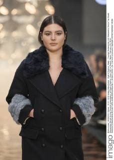 Madrid Fashion Week - Couchel Modenschau mit Alessandra Garcia Top Model Alessandra Garcia during Couchel presentation at Madrid Fashion Show MSF in Madrid, Spain. February 10, 2016.  (20160210032)