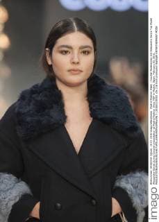 Madrid Fashion Week - Couchel Modenschau mit Alessandra Garcia Top Model Alessandra Garcia during Couchel presentation at Madrid Fashion Show MSF in Madrid, Spain. February 10, 2016.  (20160210033)