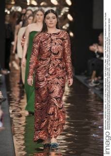 Madrid Fashion Week - Couchel Modenschau mit Alessandra Garcia Top Model Alessandra Garcia during Couchel presentation at Madrid Fashion Show MSF in Madrid, Spain. February 10, 2016.  (20160210051)