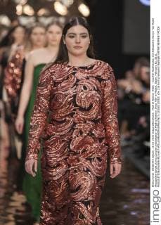 Madrid Fashion Week - Couchel Modenschau mit Alessandra Garcia Top Model Alessandra Garcia during Couchel presentation at Madrid Fashion Show MSF in Madrid, Spain. February 10, 2016.  (20160210052)