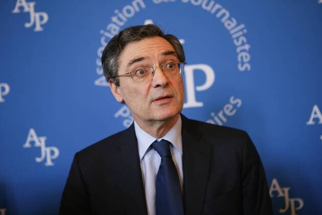 Patrick Devedjian zu Gast bei der Vereinigung parlamentarischer Journalisten AJP in Paris, Frankreich - 10 02 2016 PhilippeSTERCx 