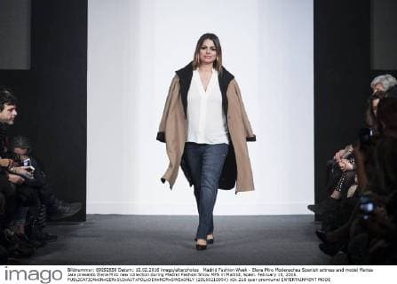 Madrid Fashion Week - Elena Miro Modenschau Spanish actress and model Marisa Jara presents Elena Miro new collection during Madrid Fashion Show MFS in Madrid, Spain. February 10, 2016.  (20160210054)