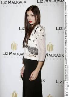 Nathalie Volk bei der Liz Malraux Modenschau Spring Summer 2016 Summer Romance im Hotel Atlantic. Hamburg, 10.02.2016 Foto:xgbrcix xFuturexImage