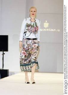 Franziska Knuppe bei der Liz Malraux Modenschau Spring Summer 2016 Summer Romance im Hotel Atlantic. Hamburg, 10.02.2016 Foto:xgbrcix xFuturexImage