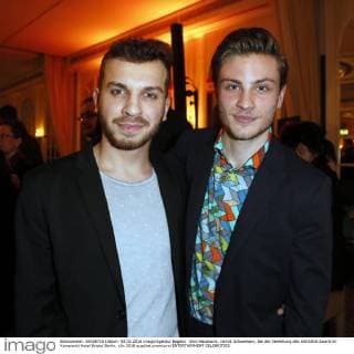 Edin Hasanovic, Jannik Schuemann, bei der Verleihung des ASKANIA-Award im Kempinski Hotel Bristol Berlin.