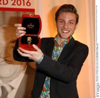 Jannik Schuemann bei der Verleihung des ASKANIA-Award im Kempinski Hotel Bristol Berlin.