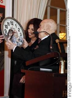 Alicia Brauner, Artur Brauner bei der Verleihung des ASKANIA-Award im Kempinski Hotel Bristol Berlin.