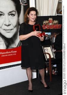 Hannelore Elsner bei der Verleihung des ASKANIA-Award im Kempinski Hotel Bristol Berlin.