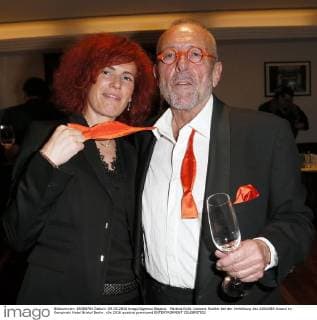Martina Dold, Leonard Mueller bei der Verleihung des ASKANIA-Award im Kempinski Hotel Bristol Berlin.