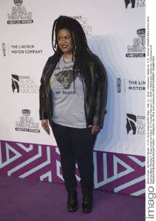 Feb. 11, 2016 - Hollywood, California, U.S - Activist Johnetta Elzie at the 2016 Essence Black Women in Music event at Avalon on Thursday February 11, 2016 in Hollywood, California. Hollywood U.S. - ZUMAp124