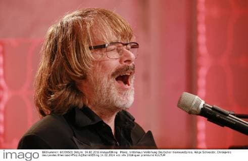 Mainz, Unterhaus Verleihung Deutscher Kleinkunstpreis, Helge Schneider, Ehrenpreis des Landes Rheinland-Pfalz Â©Bernd Eßling 14.02.2016
