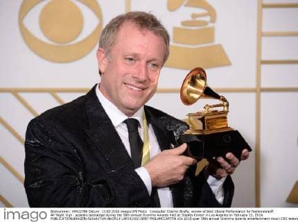 Conductor Charles Bruffy, winner of Best Choral Performance for Rachmaninoff: All-Night Vigil , appears backstage during the 58th annual Grammy Awards held at Staples Center in Los Angeles on February 15, 2016.  LAP20160215887 PHILxMCCARTEN
