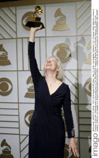 Feb. 15, 2016 - Los Angeles, California, U.S - Producer Judith Sherman, winner of Producer of the Year, Classical poses in the press room of The 58th GRAMMY Awards at Staples Center on Monday February 15, 2016 in Los Angeles, California. Los Angeles U.S. - ZUMAp124