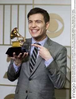 Feb. 15, 2016 - Los Angeles, California, U.S - Recording artist Tim Kubart, winner of the award for Best Children s Album for Home, poses in the press room of The 58th GRAMMY Awards at Staples Center on Monday February 15, 2016 in Los Angeles, California. Los Angeles U.S. - ZUMAp124