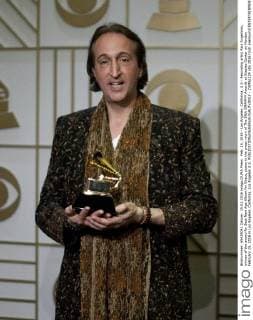 Feb. 15, 2016 - Los Angeles, California, U.S - Recording artist Paul Avgerinos, winner of the award for Best New Age Album for Grace, poses in the press room of The 58th GRAMMY Awards at Staples Center on Monday February 15, 2016 in Los Angeles, California. Los Angeles U.S. - ZUMAp124
