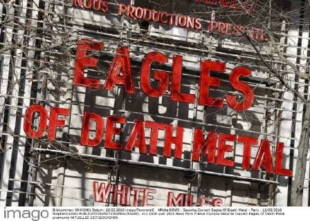 Affiche NEWS : Securite Concert Eagles Of Death Metal - Paris - 16 02 2016 StephenCailletx 