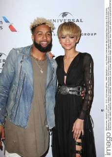 Odell Beckham Jr. und Zendaya Coleman bei der Universal Music Group s 2016 Grammy Afterparty am 15.02.2016 in Los Angeles Universal Music Groups 2016 Grammy Afterparty in Los Angeles 