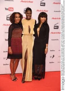 Hadnet Tesfai, Aminata Sanogo und Alexandra Simone Maurer beim 99 Fire-Films-Award 2016 im Rahmen der 66. Berlinale am 18.02.2016 in Berlin 99Fire - Films - Award 2016 in Berlin 