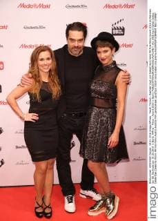 Sarah Tkotsch, Raphael Vogt und Isabell Horn beim 99 Fire-Films-Award 2016 im Rahmen der 66. Berlinale am 18.02.2016 in Berlin 99Fire - Films - Award 2016 in Berlin 