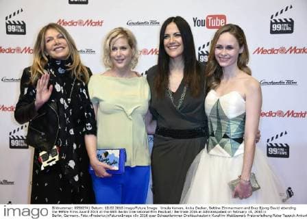 Ursula Karven, Anika Decker, Bettina Zimmermann and Inez Bjorrg David attending the 99Fire Films Award 2016 at the 66th Berlin International Film Festival Berlinale 2016 at Admiralspalast on February 18, 2016 in Berlin, Germany. Foto:xFredericx xFuturexImage