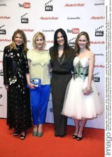 Ursula Karven, Anika Decker, Bettina Zimmermann and Inez Bjorrg David attending the 99Fire Films Award 2016 at the 66th Berlin International Film Festival Berlinale 2016 at Admiralspalast on February 18, 2016 in Berlin, Germany. Foto:xFredericx xFuturexImage