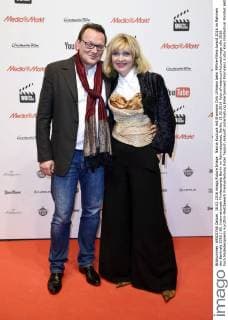 Nanna Kuckuck mit Ehemann Dirk Ullmann beim 99Fire-Films-Award 2016 im Rahmen der Berlinale 2016 66. Internationale Filmfestspiele Berlin im Admiralspalast. Berlin, 18.02.2016 Foto:xFredericx xFuturexImage
