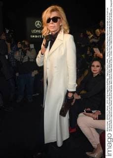 Madrid Fashion Week - David Delfin Modenschau Bibiana Fernandez en el front row del desfile de David Delfin en la Mercedes Benz Fashion Week Madrid 2016. 588 Diego Puerta Cordon Press Bibiana Fernandez at the front row of David Delfin s fashion show framed into the Mercedes Benz Fashion Week Madrid 2016. Cordon Press  DiegoxPuerta