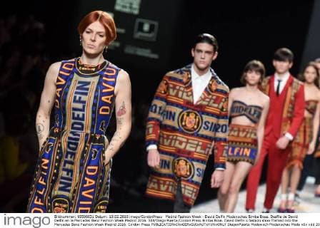 Madrid Fashion Week - David Delfin Modenschau Bimba Bose. Desfile de David Delfin en la Mercedes Benz Fashion Week Madrid 2016. 588 Diego Puerta Cordon Press Bimba Bose. David Delfin s fashion show framed into the Mercedes Benz Fashion Week Madrid 2016. Cordon Press  DiegoxPuerta
